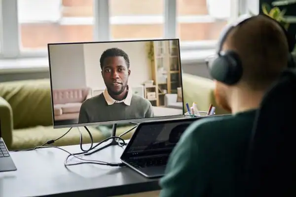 image of online mediation Essex in progress.