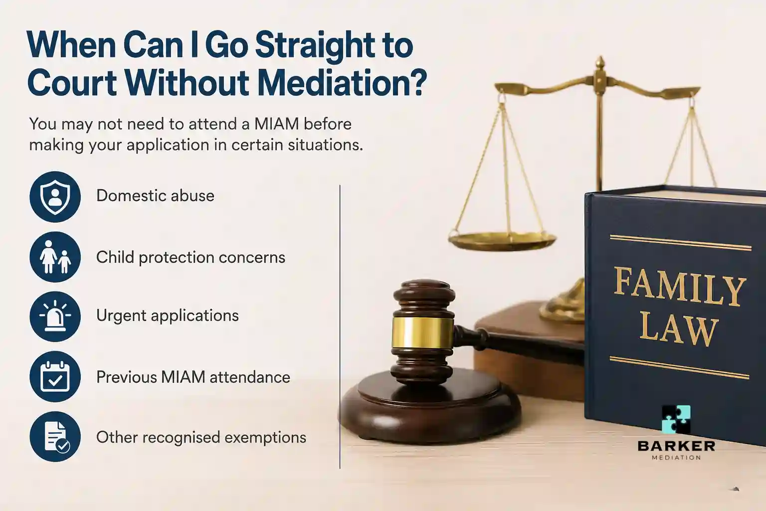 When Can I Go Straight to Court Without Mediation Essex?