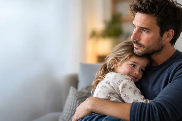 image of man and his child Essex